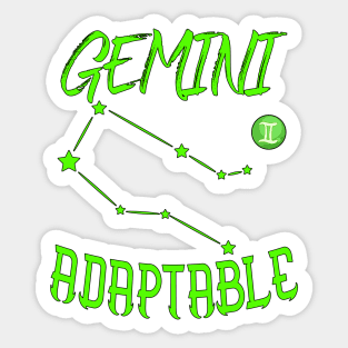 Gemini Adaptable Sticker